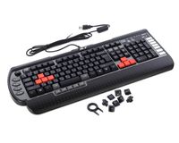 Клавіатура USB, ігрова, чорний