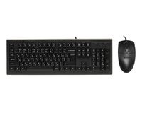 A4Tech
Комплект дротовий USB, KR-85+OP-620D, чорний
