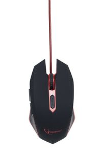 Оптична ігрова миша, USB інтерфейс, 2400 dpi, червоний
