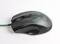 Оптична ігрова миша, USB інтерфейс, 3200 dpi, зелений