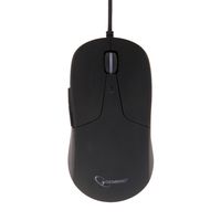 Оптична миша, USB інтерфейс, 2400 dpi, чорний