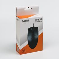 Миша дротова USB, 1200 DPI, подвійний клік, 5М натискань
