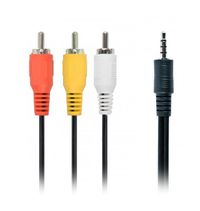 Cablexpert
Кабель аудіо-відео 3.5 jack (4pin) - 3RCA, 2 м
