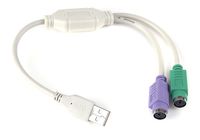 Cablexpert
Перехідник USB А-папа / 2хPS/2, 30 см