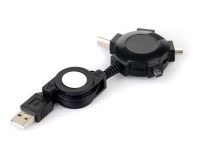 Cablexpert
Адаптер Cablexpert A-USB4TO1, 3 mini пори USB та BM порт USB, кабель, що розмотуєтся