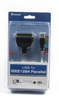 Кабель-перехідник USB1.1-LPT (bitronics), блістер