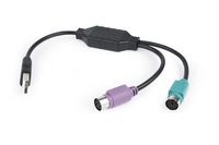 Cablexpert
Перехідник USB А-тато / 2хPS/2, 30 см
