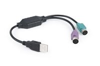 Перехідник USB А-тато / 2хPS/2, 30 см