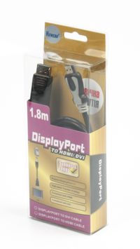 Кабель DisplayPort-HDMI 1.8 м, блістер