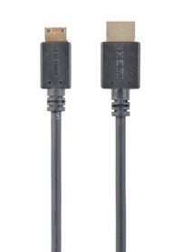 Cablexpert
Кабель HDMI-C (mini) HDMI V.2.0, 4К 60 Гц, з позолоченими контактами, 3 м