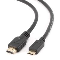 Кабель HDMI-C (mini) HDMI V.2.0, 4К 60 Гц, з позолоченими контактами, 3 м
