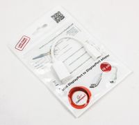 Адаптер Mini DisplayPort розетка на DisplayPort вилка