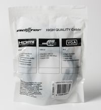 Кабель HDMI V.2.0, 4К 60 Гц, позолочені конектори, 4.5 м