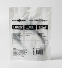 Кабель HDMI V.2.0, 4К 60 Гц, позолочені конектори, 1 м