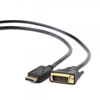Кабель DisplayPort DVI, Full HD 60 Гц, 1.8 м