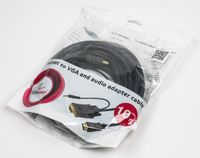 Кабель HDMI на VGA та стерео-аудіо, 10 м