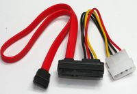 Cablexpert
Кабель комбо SATA, дата 35 см, живлення-13.5 см