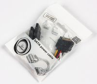 Кабель живлення SATA подвійний 0.15 м