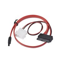 Дата кабель (Molex)+SATA на Micro SATA, 250 мм