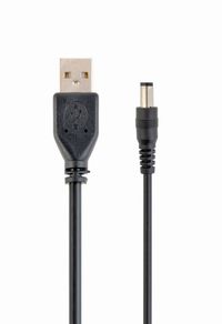 Cablexpert
Кабель живлення, USB-AM на вилку 3.5 мм, 1.8 м