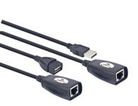 Cablexpert
Подовжувач USB1.1 по витій парі, до 30 м, чорний