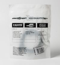 Кабель USB2.0 AM/BM, 3 м, феритовий фільтр