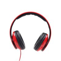 Стерео гарнітура, серія gmb audio, "Детройт", глянсовий червоний