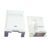 Розетка однопортова RJ-45, 5e cat, зовнішня