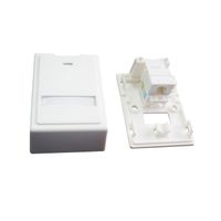 Розетка однопортова RJ-45, 5e cat, зовнішня