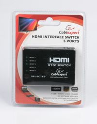 Перемикач HDMI, 5 портів