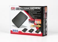 Зовнішня кишеня 2.5", USB 3.0, чорний