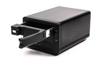 Зовнішня кишеня 3.5", USB 3.0, 2x SATA