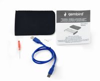 Зовнішня кишеня 2.5", USB 3.0, чорний