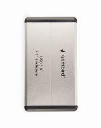 Зовнішня кишеня 2.5", USB 3.0, сріблястий