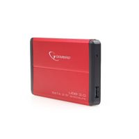 Зовнішня кишеня 2.5", USB 3.0, червоний
