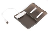 Зовнішня захисна кишеня 2.5", USB 2.0, чорний