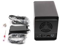 Зовнішній масив на 4 жорсткі диски, 3.5", eSATA, USB 3.0, чорний
