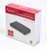 Зовнішня кишеня 3.5", USB 3.0, чорний
