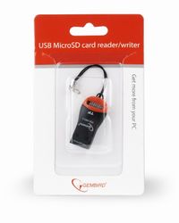 Зовнішній картридер, USB 2.0, MicroSD
