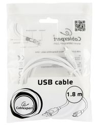 Кабель micro USB 2.0, A-тато/micro B-тато, 1.8 м, преміум