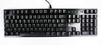 Клавіатура механічна ігрова, USB, LED-підсвічування, Full Light Strike Red
