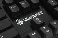 Клавіатура механічна ігрова, USB, LED-підсвічування, Full Light Strike Red