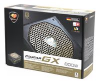 Блок живлення 800 Вт, 80 Plus Gold, Modular, 140 мм Ultra Quiet Fan, 10 SATA + 4PCI-E