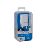 Мережевий зарядний пристрій, USB, 1 порт, кабель micro USB