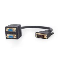 Cablexpert
Розгалужувач DVI сигналу, на 2 порти VGA