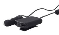 Автомобільний зарядний пристрій USB, 4 порти, 9.6 А