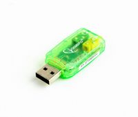 Gembird
Адаптер USB 2.0-Audio, блістер