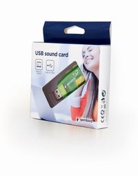 Адаптер USB 2.0-Audio, блістер
