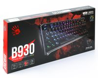 Клавіатура механічна ігрова турнірна, USB, RGB-підсвічування, LK Libra Brown Switch