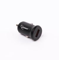 Gembird
Зарядний пристрій від автомобільного прикурювача (швидка зарядка Qualcomm) 5V/3A-9V/2A-12V/1.5A, чорний